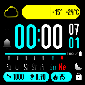 华米跃我Amazfit Bip手表表盘