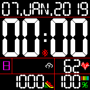 华米跃我Amazfit Bip手表表盘
