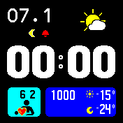 华米跃我Amazfit Bip手表表盘