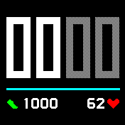 华米跃我Amazfit Bip手表表盘