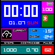 华米跃我Amazfit Bip手表表盘