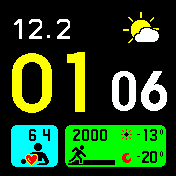 华米跃我Amazfit Bip手表表盘