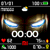 华米跃我Amazfit Bip手表表盘