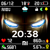 华米跃我Amazfit Bip手表表盘