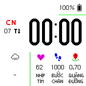 华米跃我Amazfit Bip手表表盘