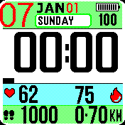 华米跃我Amazfit Bip手表表盘