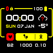 华米跃我Amazfit Bip手表表盘