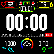 华米跃我Amazfit Bip手表表盘