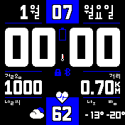 华米跃我Amazfit Bip手表表盘