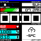 华米跃我Amazfit Bip手表表盘