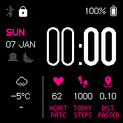 华米跃我Amazfit Bip手表表盘