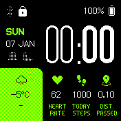 华米跃我Amazfit Bip手表表盘