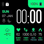 华米跃我Amazfit Bip手表表盘
