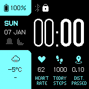华米跃我Amazfit Bip手表表盘