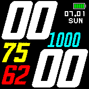 华米跃我Amazfit Bip手表表盘