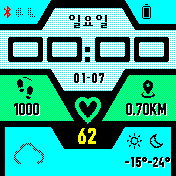 华米跃我Amazfit Bip手表表盘