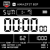 华米跃我Amazfit Bip手表表盘