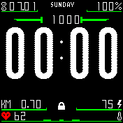 华米跃我Amazfit Bip手表表盘