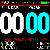 华米跃我Amazfit Bip手表表盘