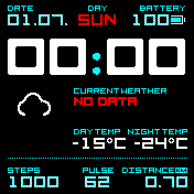 华米跃我Amazfit Bip手表表盘