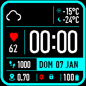 华米跃我Amazfit Bip手表表盘