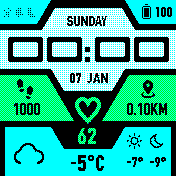 华米跃我Amazfit Bip手表表盘