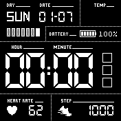 华米跃我Amazfit Bip手表表盘