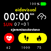 华米跃我Amazfit Bip手表表盘