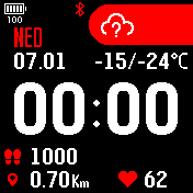 华米跃我Amazfit Bip手表表盘