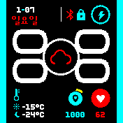 华米跃我Amazfit Bip手表表盘