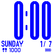 华米跃我Amazfit Bip手表表盘