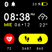 华米跃我Amazfit Bip手表表盘