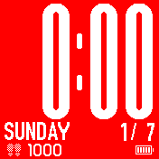 华米跃我Amazfit Bip手表表盘