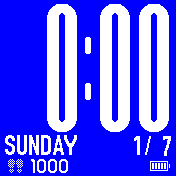 华米跃我Amazfit Bip手表表盘