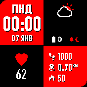 华米跃我Amazfit Bip手表表盘