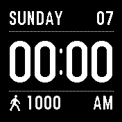 华米跃我Amazfit Bip手表表盘