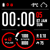 华米跃我Amazfit Bip手表表盘
