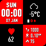 华米跃我Amazfit Bip手表表盘