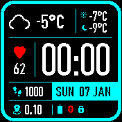 华米跃我Amazfit Bip手表表盘