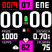 华米跃我Amazfit Bip手表表盘