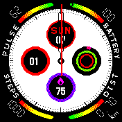 华米跃我Amazfit Bip手表表盘