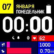华米跃我Amazfit Bip手表表盘