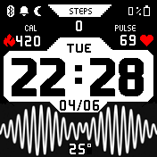 华米跃我Amazfit Bip手表表盘