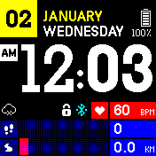 华米跃我Amazfit Bip手表表盘
