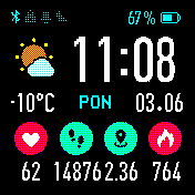 华米跃我Amazfit Bip手表表盘