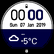 华米跃我Amazfit Bip手表表盘