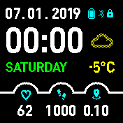 华米跃我Amazfit Bip手表表盘