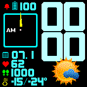 华米跃我Amazfit Bip手表表盘