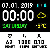华米跃我Amazfit Bip手表表盘