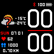 华米跃我Amazfit Bip手表表盘